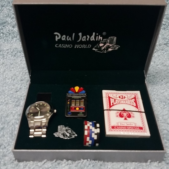 paul jardin Other - Watch and poker set